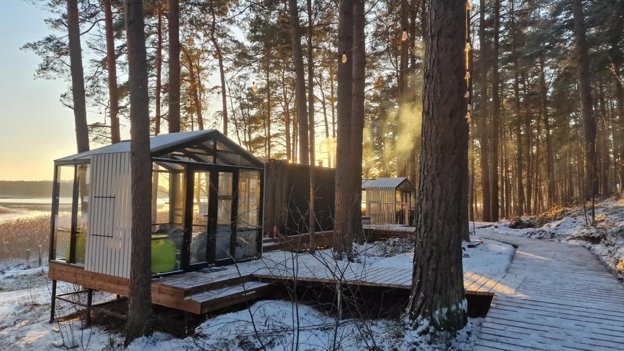 Gaujaclub - Our Bose And Bang&Olufsen Lofts On A Lake Гауя Экстерьер фото
